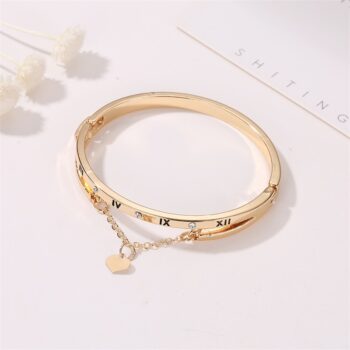 love roman bangle Love Roman Bangle Digital Tassel Peach Heart Temperament Wild