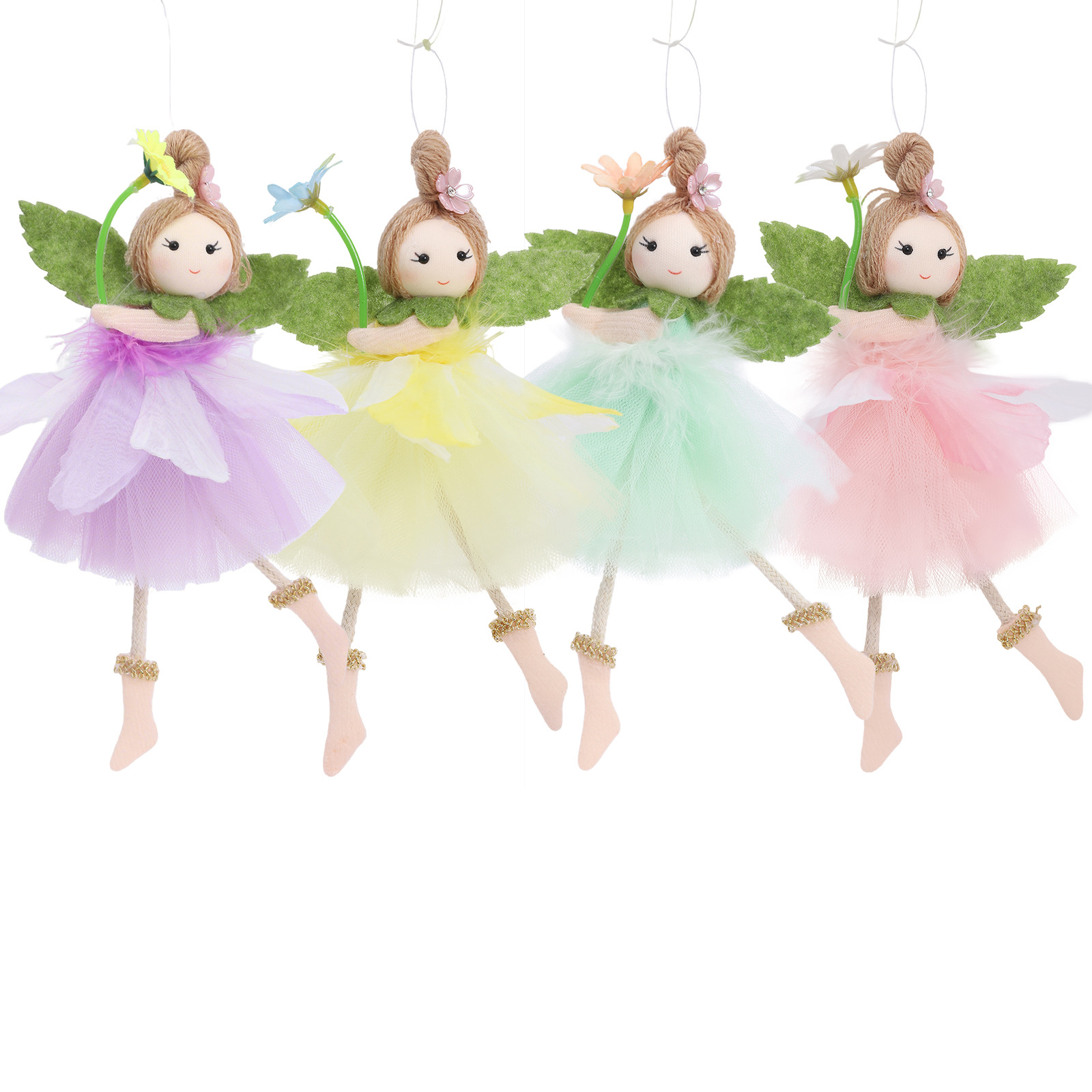 009fff5b-dce8-4b4a-87df-223c24daef39 Festive Party Tulle Skirt Angel Girl Pendant - View 3
