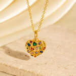 necklace A Luxurious Yet Understated Heart-shaped Necklace