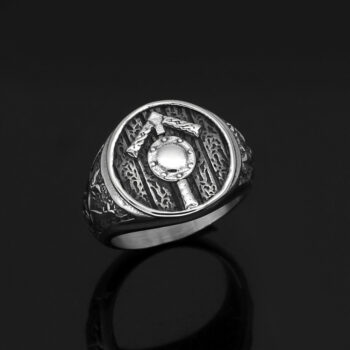 ring Viking Ring Jewelry War Shield Viking Characters OE