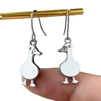 Female Versatile Retro Creative Small Animal Earrings - View 2