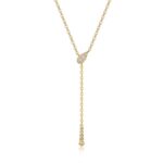 silver necklace - View 1