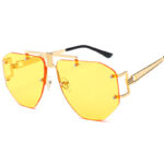 polygon rimless sunglasses - View 1
