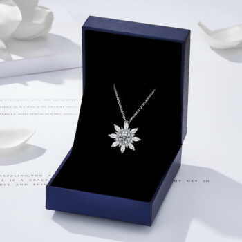 necklace Personalized Color-Changing Snowflake Necklace For Women