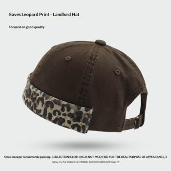American-style Niche Leopard-print Streetwear Hat - View 2