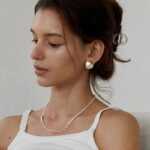 earrings Advanced Photosensitive Surface Geometric Hemisphere Beanie Earrings