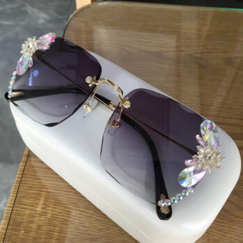 frameless trendy rhinestone - View 1
