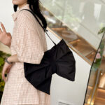 tote Korean-style Chic Bow Tote Bag With A Large Capacity