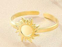 1766b90e-41a7-4f73-95ef-4409bdd2edbc Retro-style Titanium Steel Couple Rings - View 5