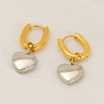 Versatile Non Fading Stainless Steel Earrings - View 2