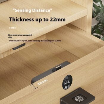 Punch Free Drawer Lock Sauna Wardrobe Lock Electronics - View 2