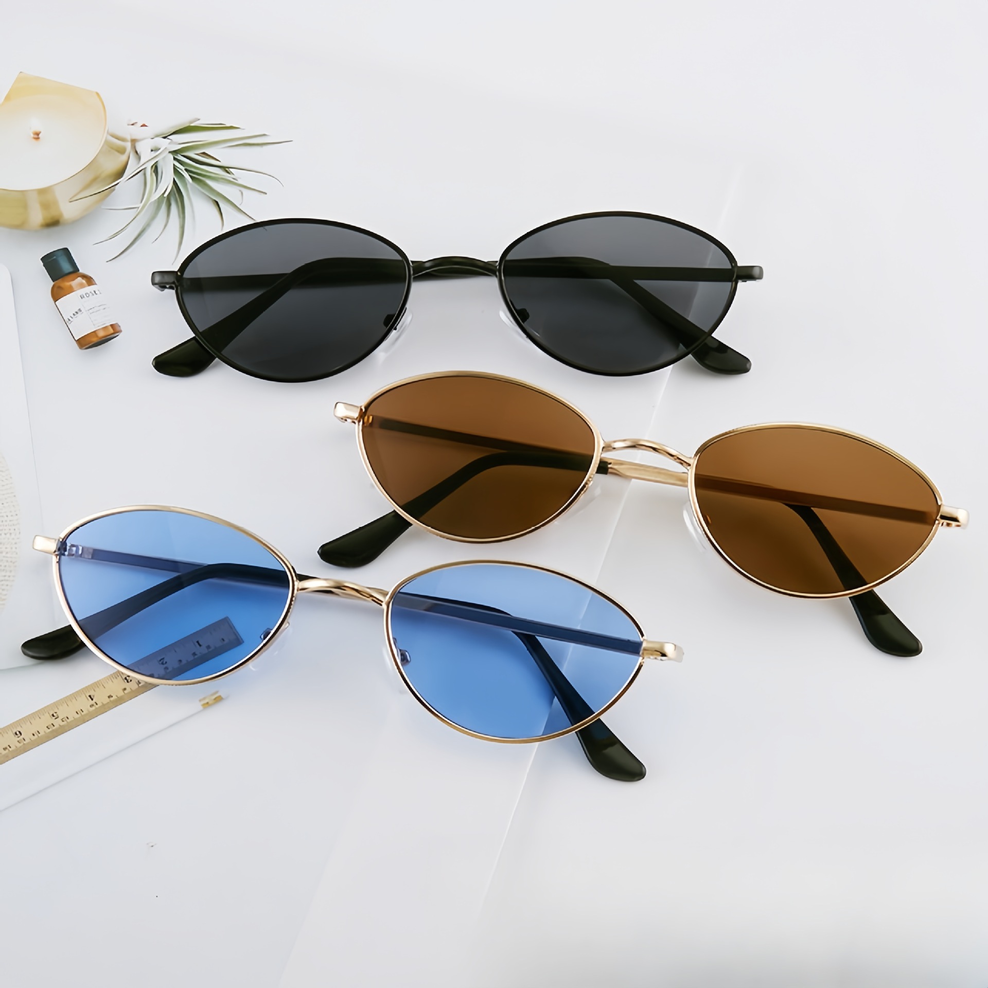 1a996f11-1314-4d36-b891-14116756b792 retro cat eye Fashion Retro Cat Eye Sunglasses