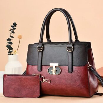 Two-piece Set Premium-feel Shoulder Smaller Coordinating Bag - View 1