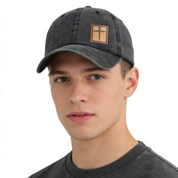 2pcs Leather Jesus Hats For Men Women - View 2