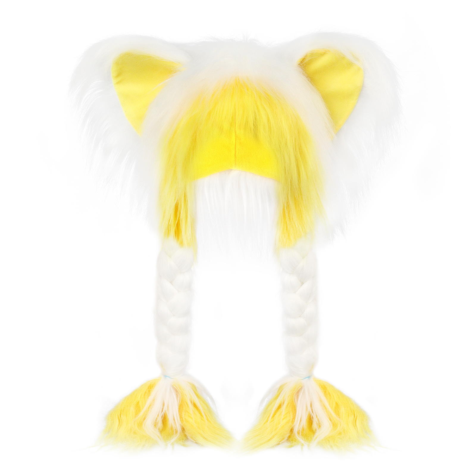 1faa6e6a-13a9-434a-a7cc-dde1bdb5e586 Plush 2D Cat-Ear Unisex Wig Cap - View 5
