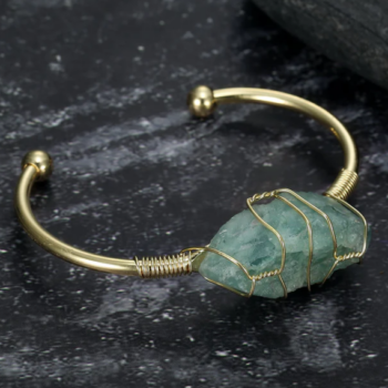 Asgard Crafted Natural Gemstone Bangle - View 2