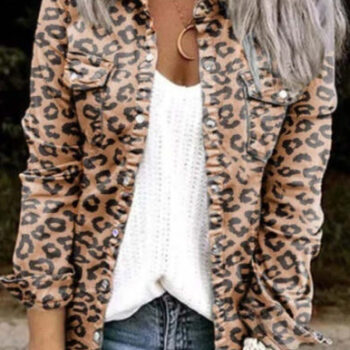 Women's Fashion Mid-length Denim Coat - View 2