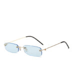 mini frameless sunglasses - View 1