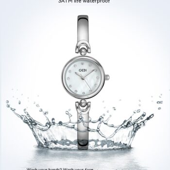 Simple Design Small Exquisite Round Dial Bangle Watch Quartz Watch - View 2