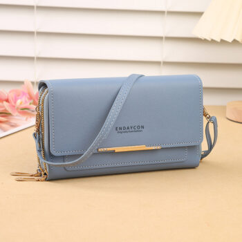 Multi-functional Crossbody Bag Mid-length Clutch And Coin Purse - View 2