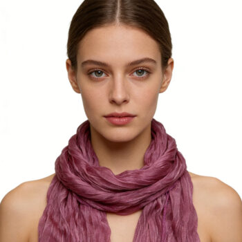 2pcs Minimalist Layering Scarf,Ultra Skinny Width Office Appropriate Subtlety For Women Men - View 2