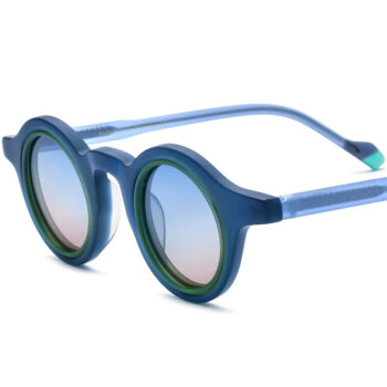 Fashionable And Stylish Unisex Round Sunglasses - View 2