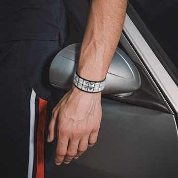 bracelet Row Cuspidal Spikes Rivet Stud Wide Cuff Leather Punk Gothic Rock Unisex Bangle Bracelet