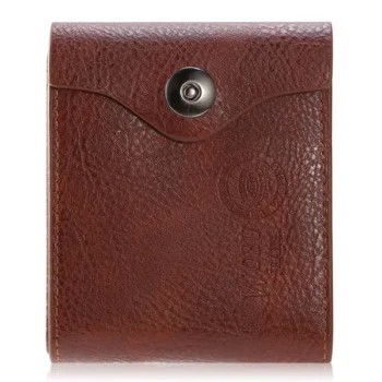 leather wallet Men's Wallet PU Leather Bifold Purse Slim RFID Blocking Card Holder Cases W/ 2 ID Window Coin Pocket