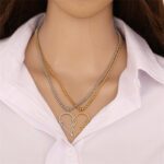 stainless steel necklace - View 1