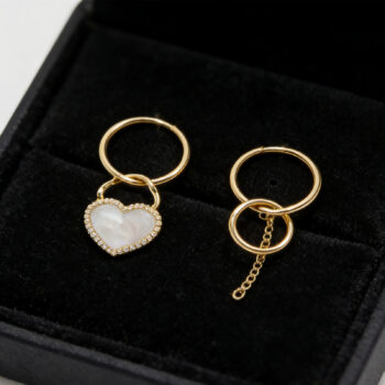 Fashion Circle Earrings - View 1