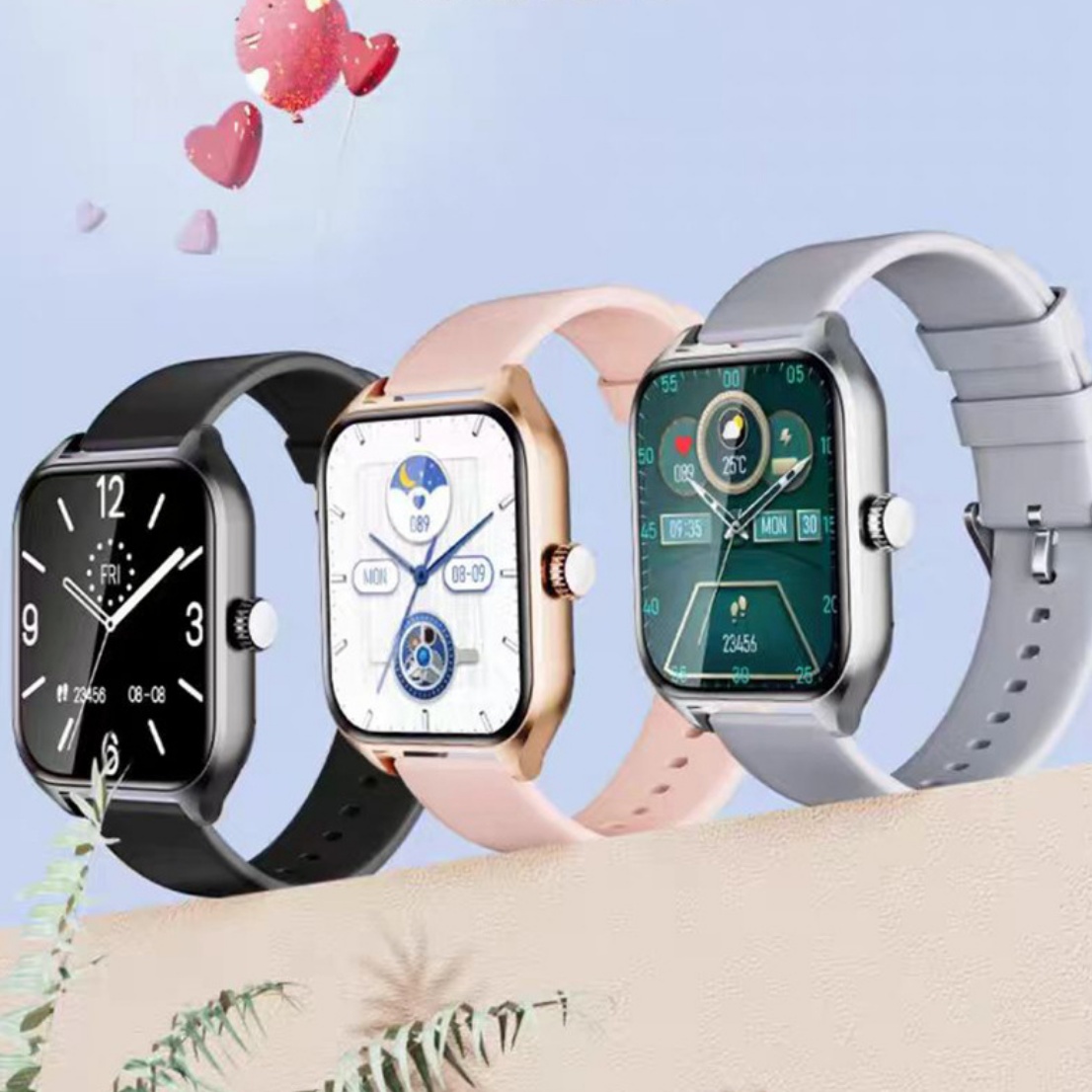 2fb96c64-6f34-4b4a-9442-b533fa4e533e Bluetooth Calling Smartwatch Music Sports Watch - View 1