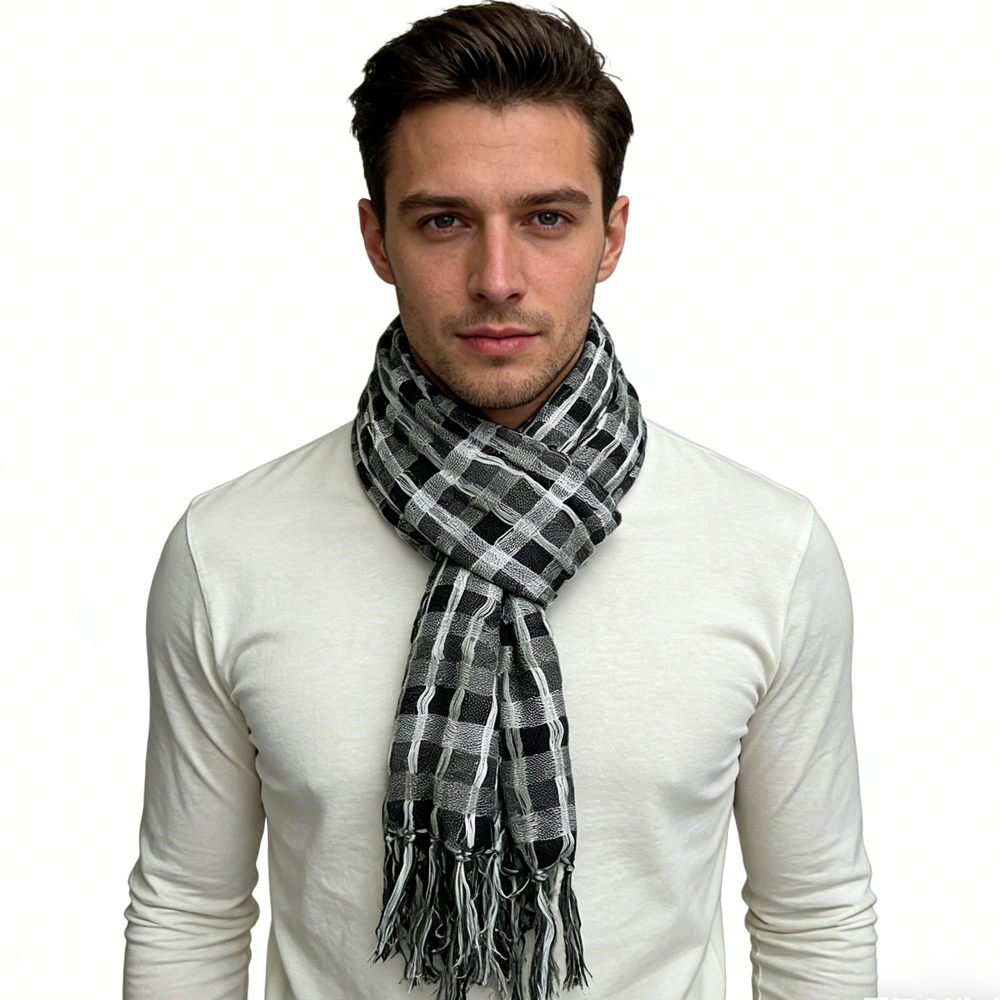 2fc098ff-2c93-44e8-95d5-b620a9a4fd3c 2pcs grey leopard 2pcs Grey Leopard Printed Square Scarf , Minimalist Head Scarf ,Luxe Look For Evening Wear,Scarf,vacation,d