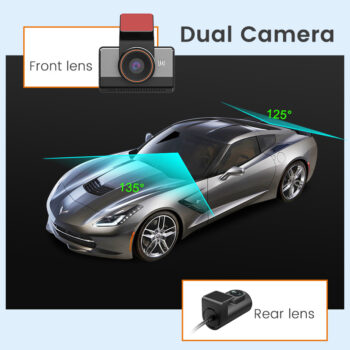 2K HD Wi-Fi Rearview Camera Car HD Dash Cam - Okita Shop