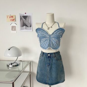 embroidered camisole with