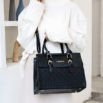 Simple Womens Shoulder Bag With A Diamond-quilted Texture - View 1