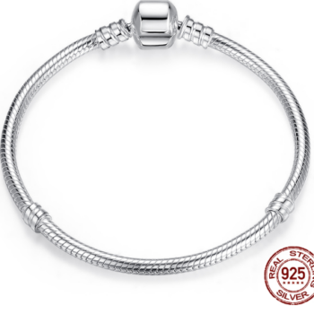 Luxury 100% 925 Sterling Silver Charm Chain Fit Original Bracelet Bangle for Women Authentic Jewelry Pulseira Gift XCHS902 -