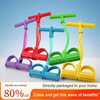 outdoor sports exercise New Outdoor Sports Exercise Pedal Tensioner Sports Rope Fitness Equipment Slim Abdominal Arm Pedal Te