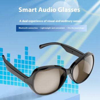 Smart Glasses Sunglasses Black Technology Can Call To Listen To Music Audio Glasses - View 1