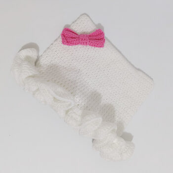 women hat Fashionable Colorful Ruffled Knit Hat