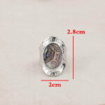 ring Bohemian Vintage Ring Inlaid With Agate