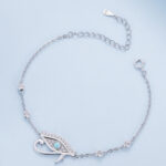 silver bracelet - View 1