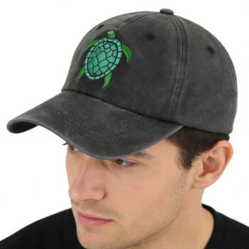 Sea Turtle Hat For Women Men, Funny Adjustable Embroidered Wild Animals Baseball Cap - View 1
