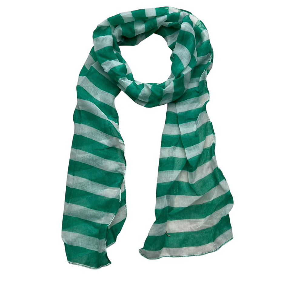 45c2e6c8-bb1b-4191-8108-d8cd821e834d Lime Printed Scarf 2-Pack - Dual Tone Skinny Scarves 60inchx11inch Each - View 4