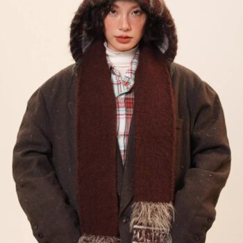 Cute Bear Ear-covering Knitted Hat For Women - View 2