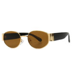 steampunk metal sunglasses - View 1
