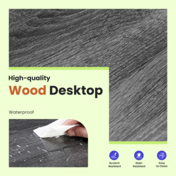 49-Inch L Shaped Desk - Computer Desk Corner Desks Gaming Desk PC Table, With CP - Okita Shop