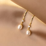 Pearl Summer Long Retro Style Women's Japanese And Korean Style Ear Rings - View 1