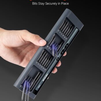 Electric Precision Screwdriver Set, 48 Magnetic Bits, Mini E - View 1