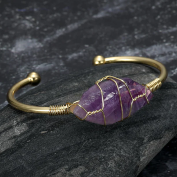 asgard crafted natural Asgard Crafted Natural Gemstone Bangle
