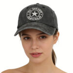 abuelo hat 2pcs El Mejor Abuelo Hat For Men Women, Adjustable Embroidered Wash Cotton Baseball Cap